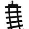 10" Black Replacement Train Set Track Pieces, 12ct.